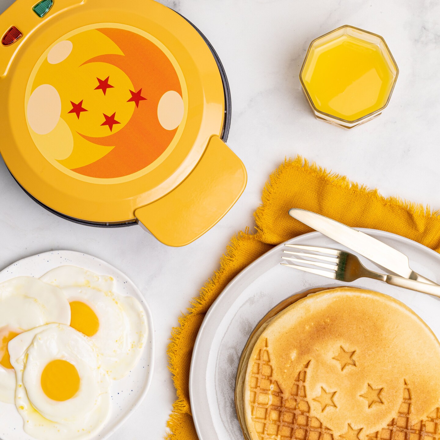 Uncanny Brands Dragonball Z Waffle Maker