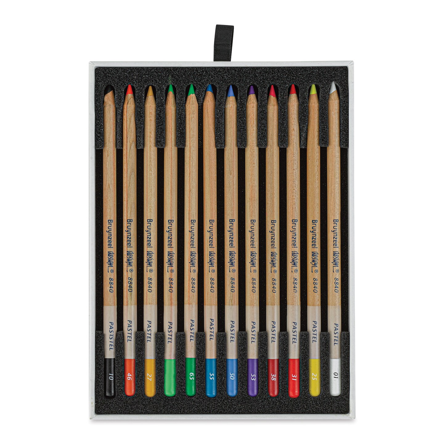 Bruynzeel Design Pastel Pencils - Assorted Colors, Set of 12