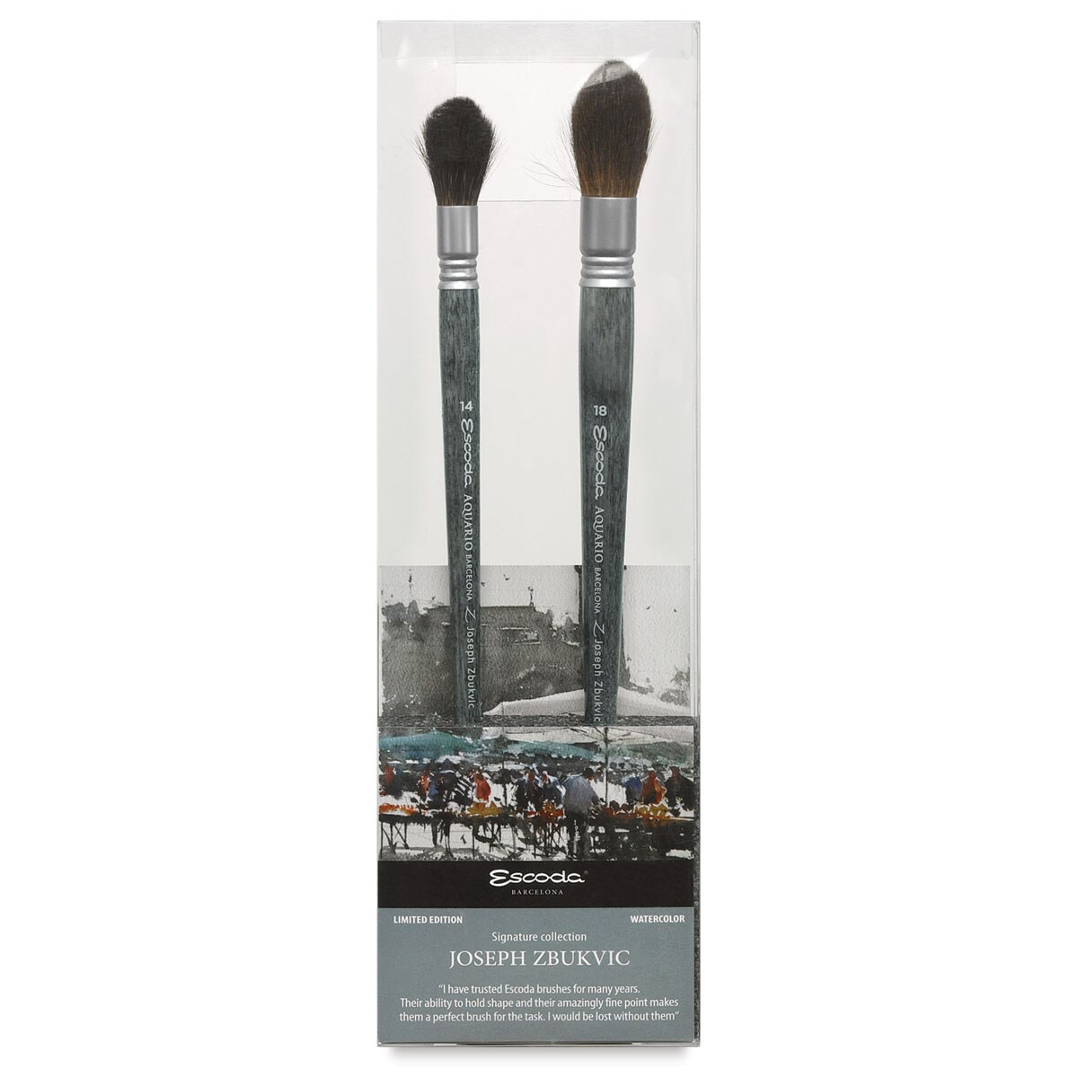 Escoda Signature Brush Set 2 Joesph Zbukvic Michaels