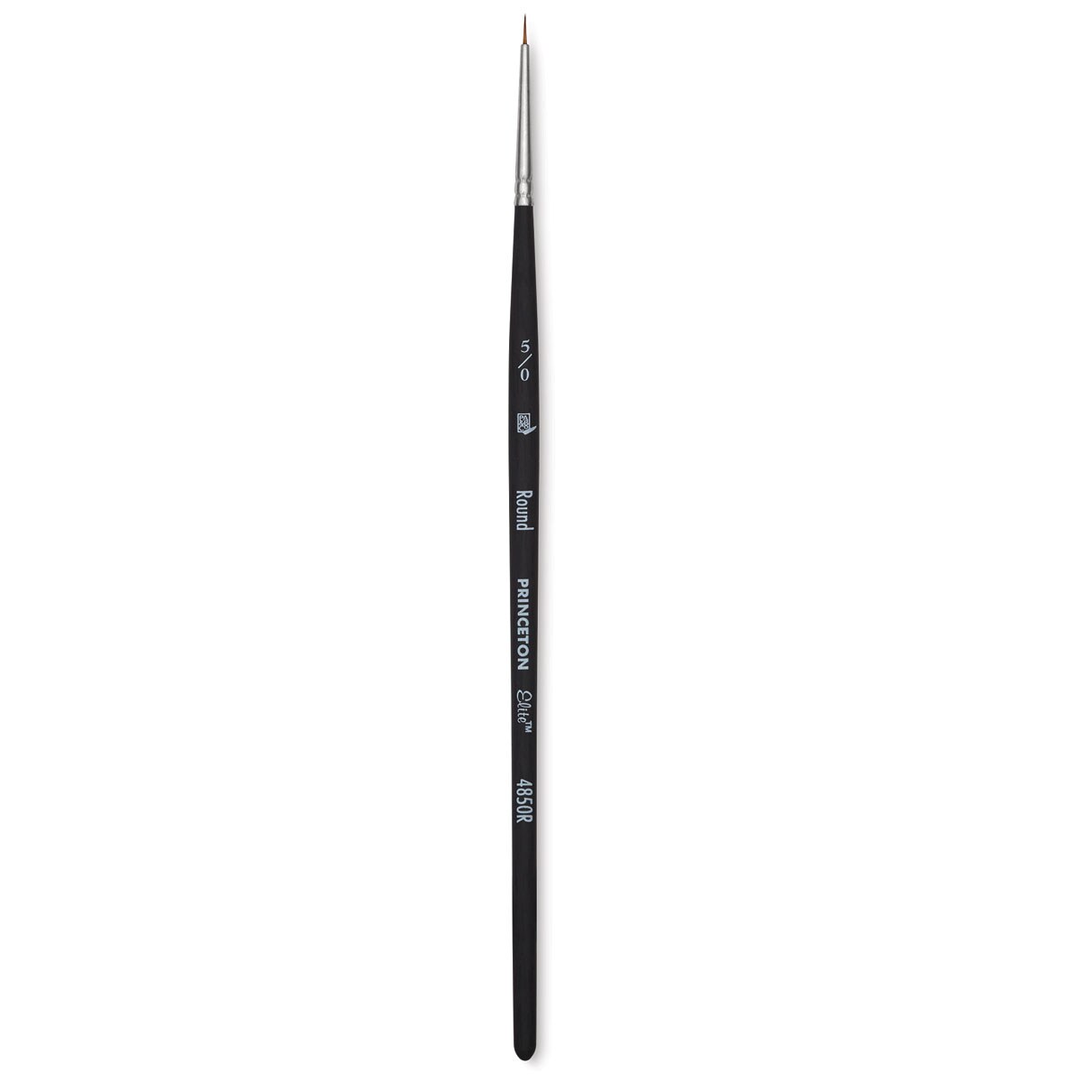 Princeton Aqua Elite Series 4850 Synthetic Brush - Round, Size 5/0 Short Handle