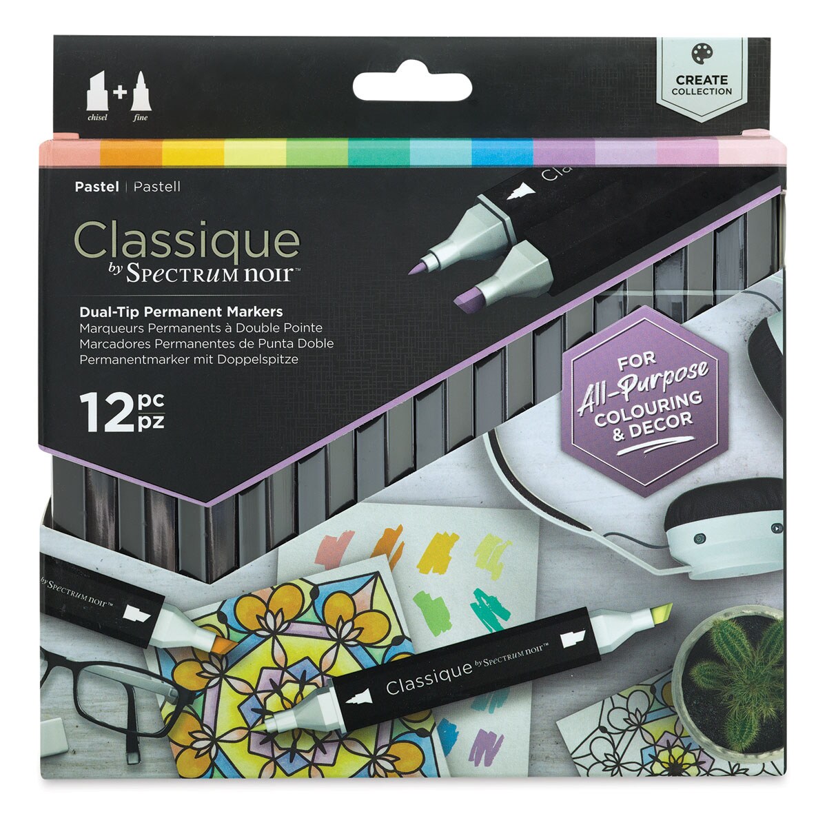 Spectrum Noir Classique Markers - Pastels, Set of 12 | Michaels