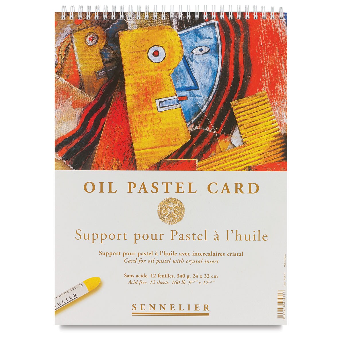 Sennelier Oil Pastel Card Pad 91/2" x 121/2", 12 Sheets Michaels