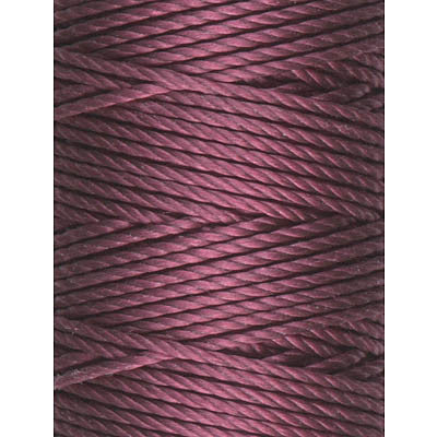 C-Lon Tex 400 Heavy Weight Bead Cord, Wine - 1.0mm, 36 Yard Spool