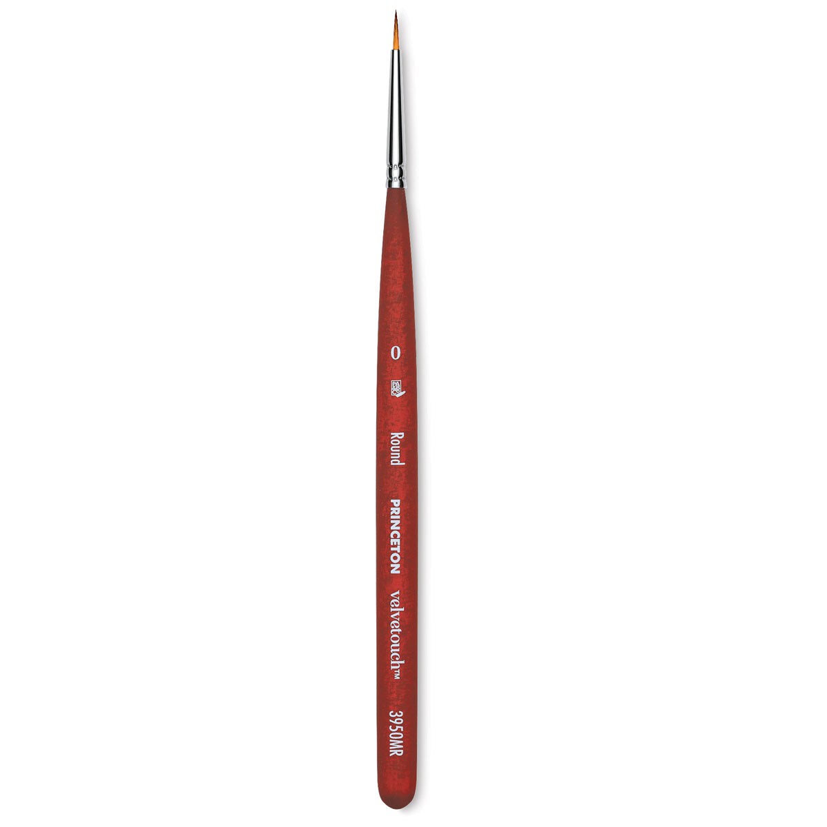 Princeton Velvetouch Series 3950 Synthetic Brush - Round, Mini, Size 0