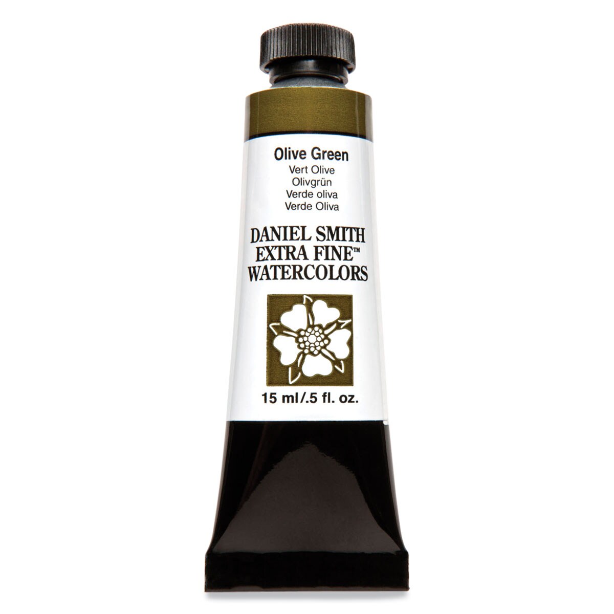 Daniel Smith Extra Fine Watercolor - Olive Green, 15 ml Tube