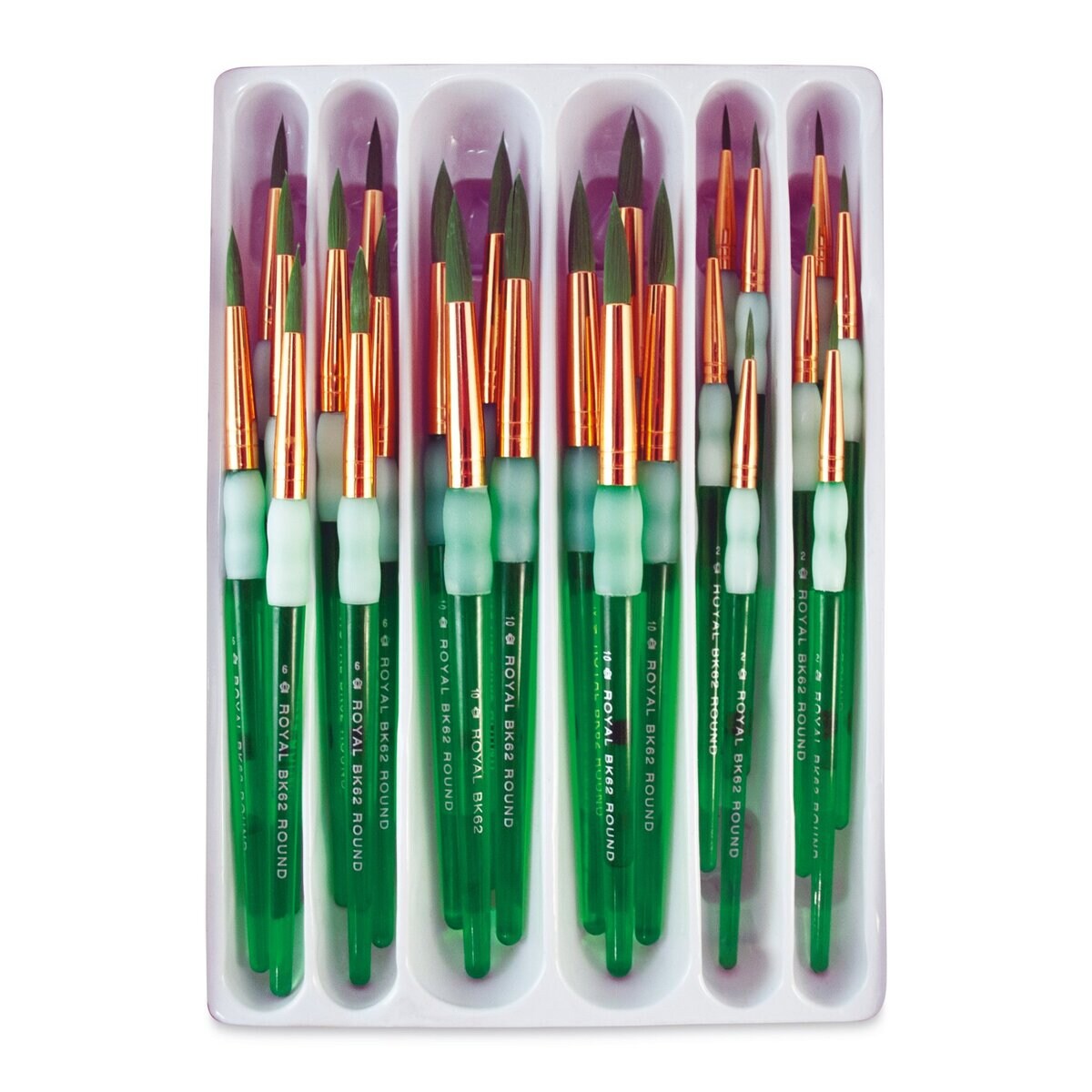 Royal &#x26; Langnickel Big Kid&#x27;s Choice Synthetic Brush Value Set - Rounds, Set of 24