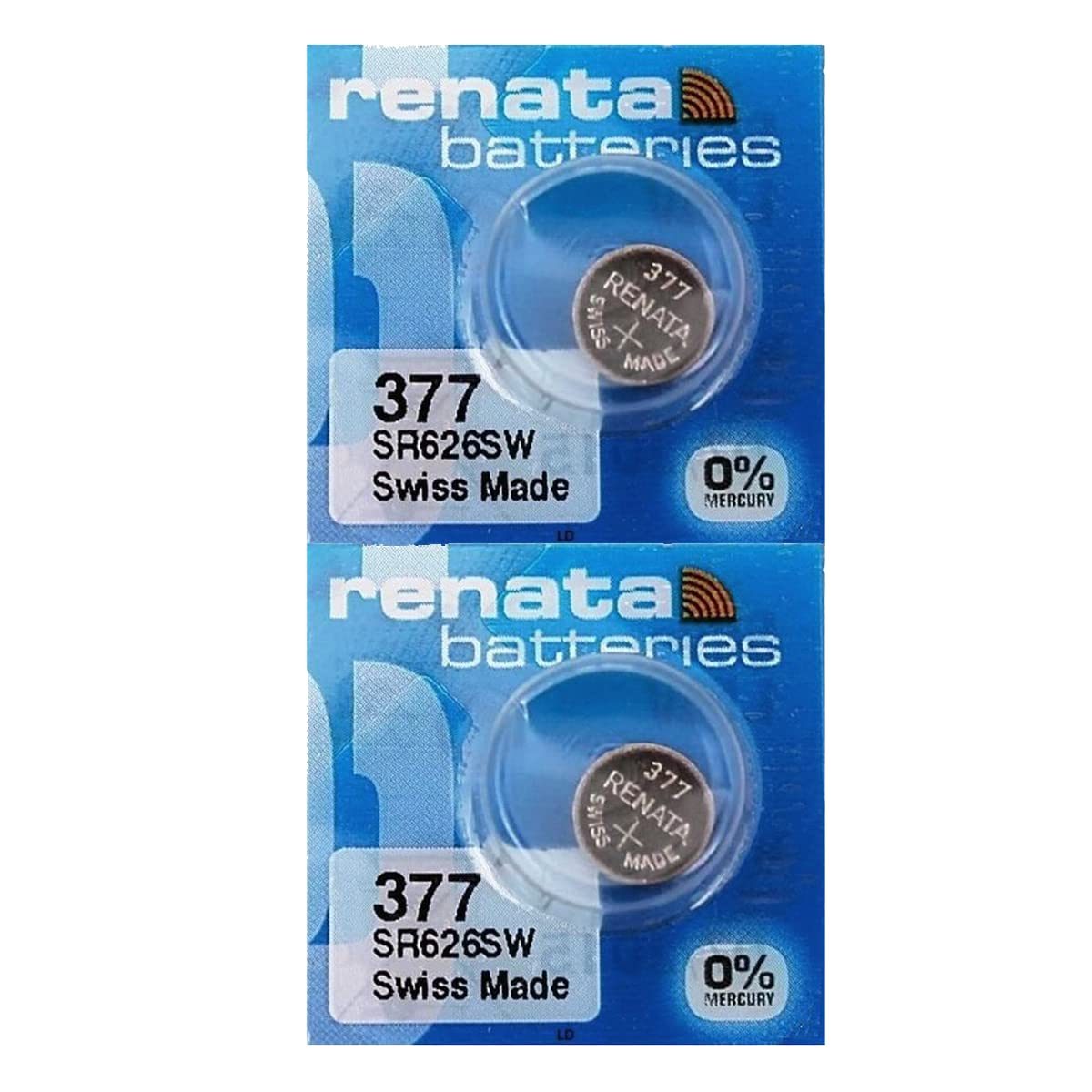 Renata 377 SR626SW 1.55V Silver Oxide Watch Battery