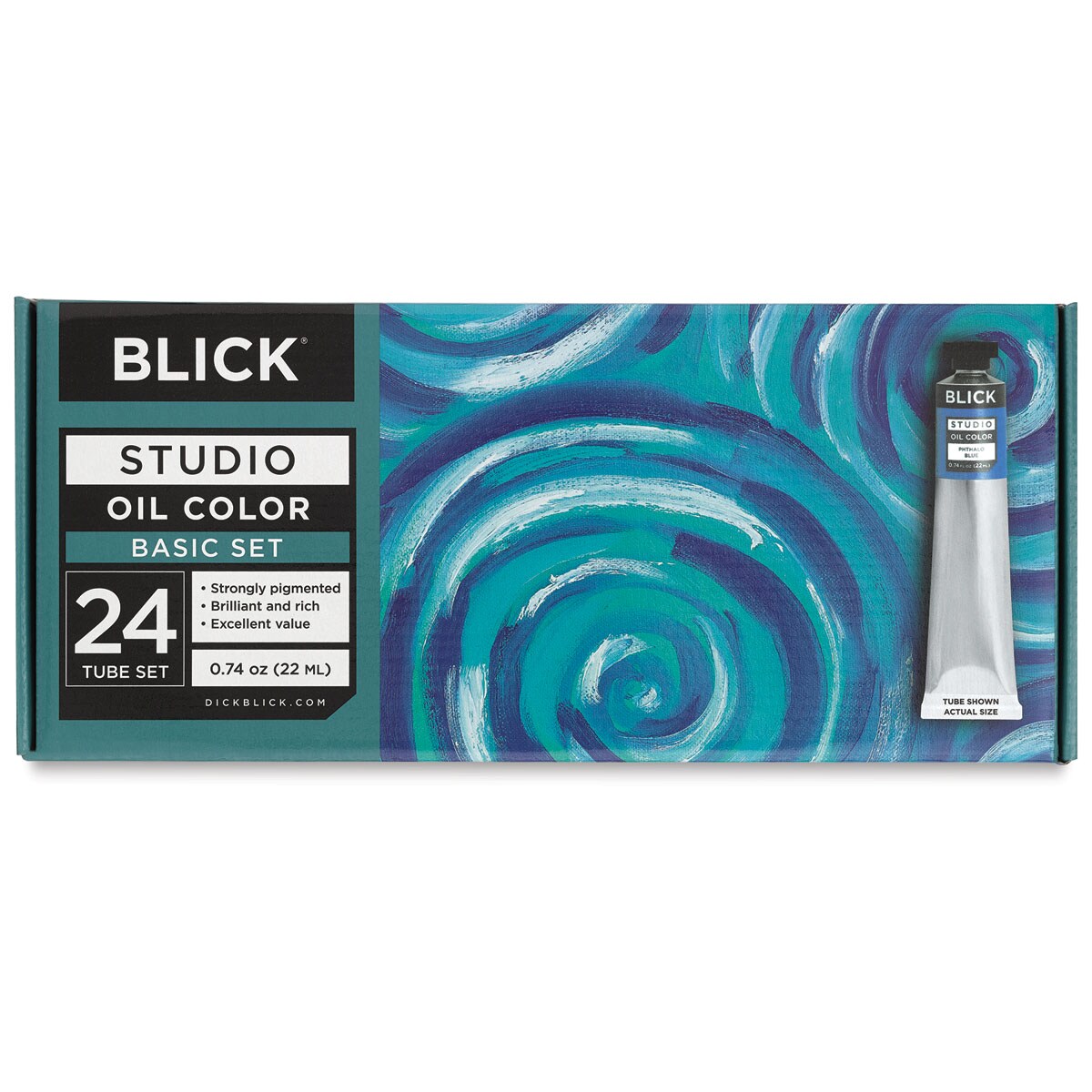 Blick Studio Oil Colors - Basic Set of 24 Tubes