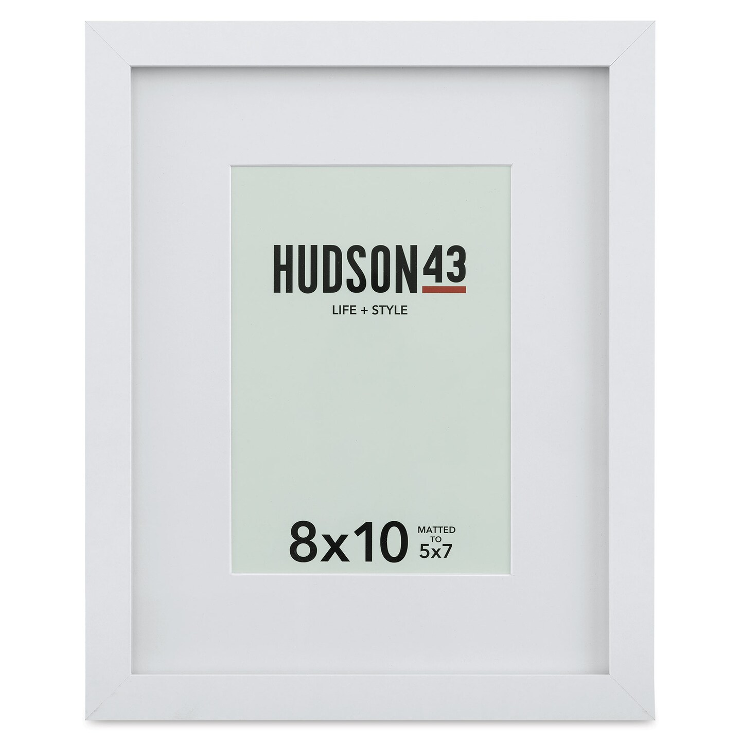 Hudson 43 Gallery Frame - White, 8