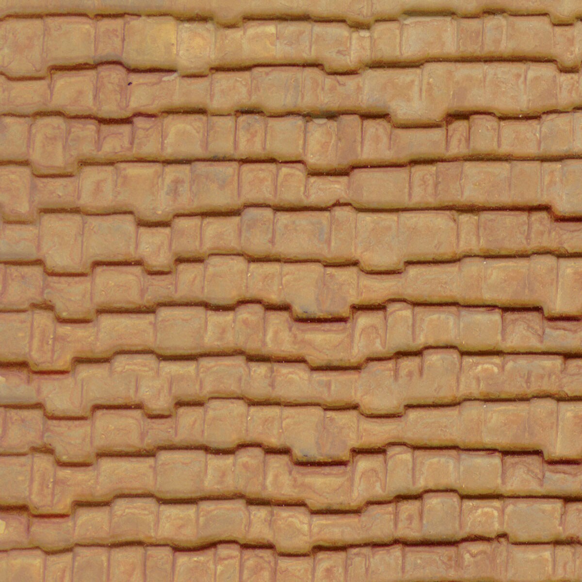 Plastruct Patterned Sheets, Wood Shake Shingle,&#xA0;1:48 Scale