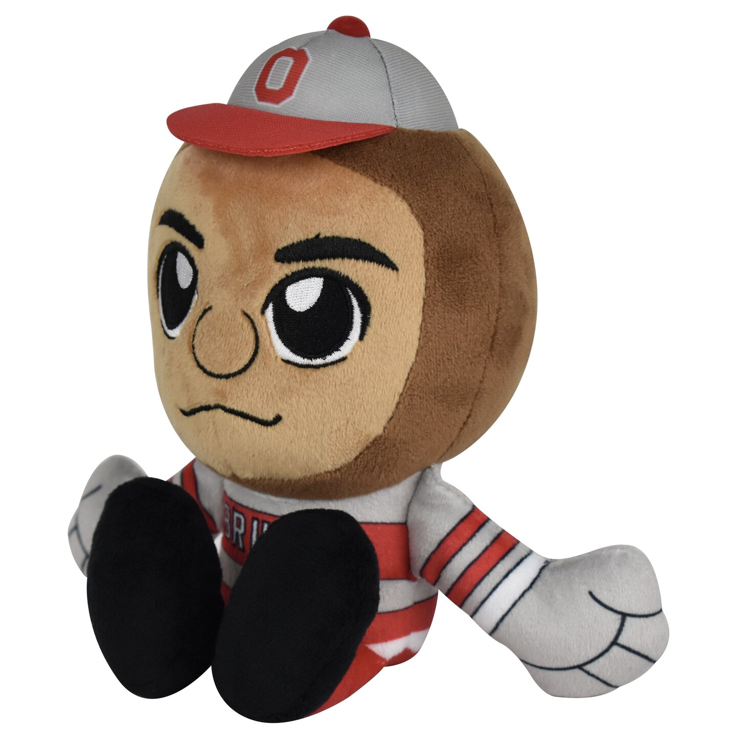 Bleacher Creatures Ohio State Buckeyes Brutus Mascot 8" Kuricha Sitting Plush