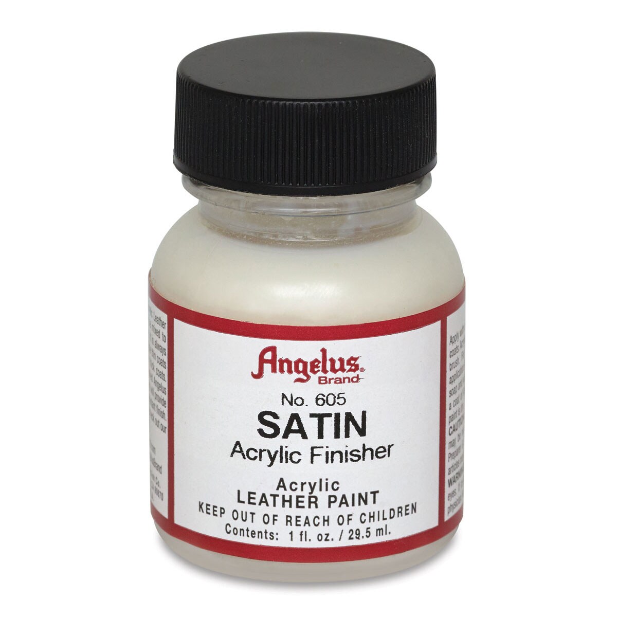 Angelus Leather Paint - 1 oz, Acrylic Finisher - Satin