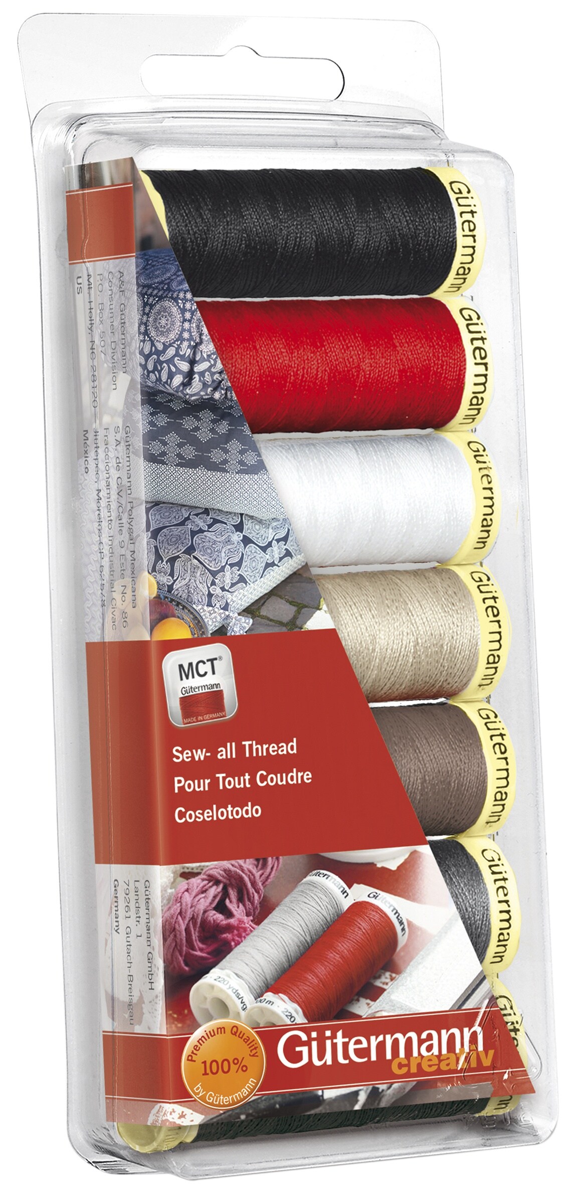 Gutermann Sew-All Polyester Thread Set - 7 Spools-Basic | Michaels