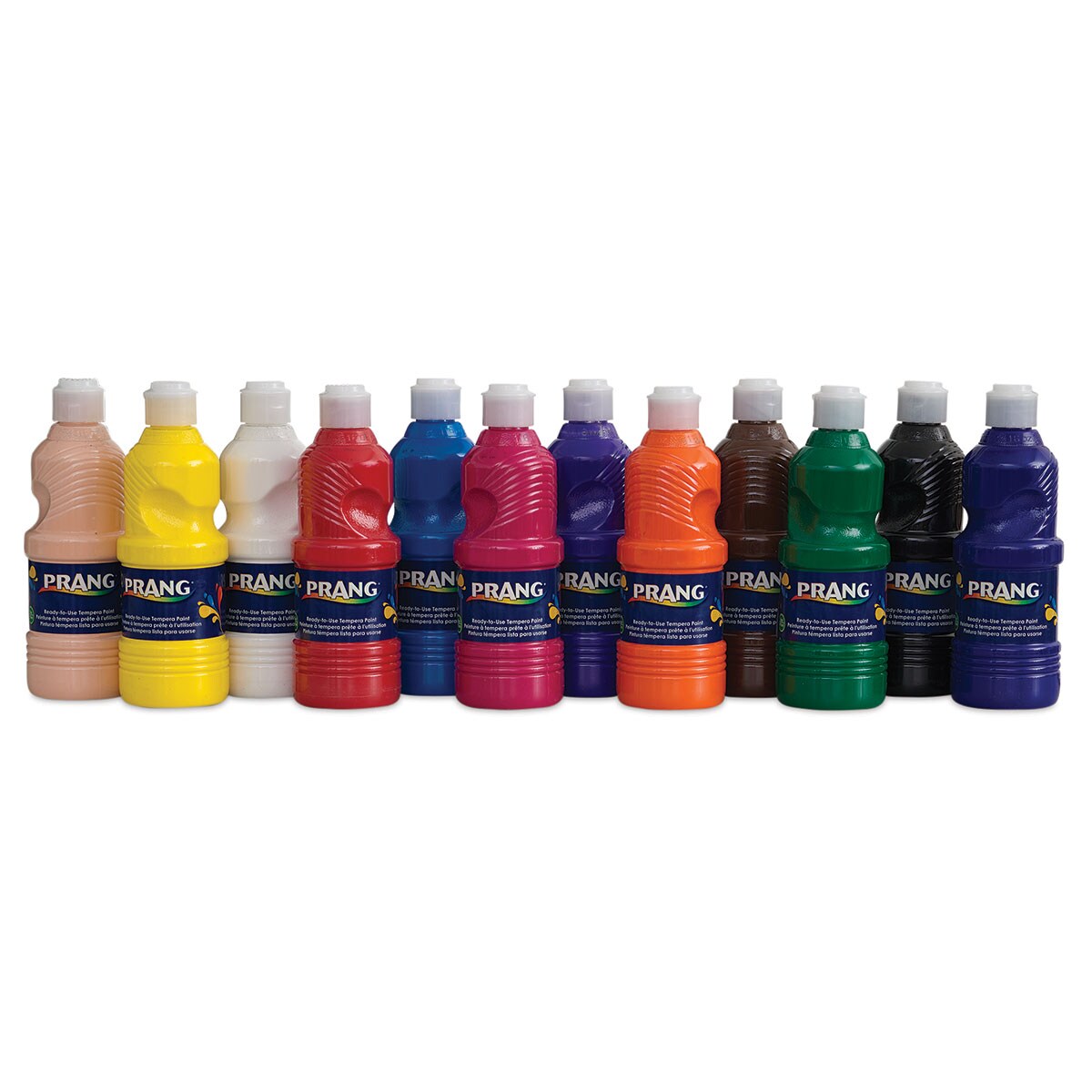 Prang ReadyToUse Tempera Paint Set of 12, assorted colors, Pints