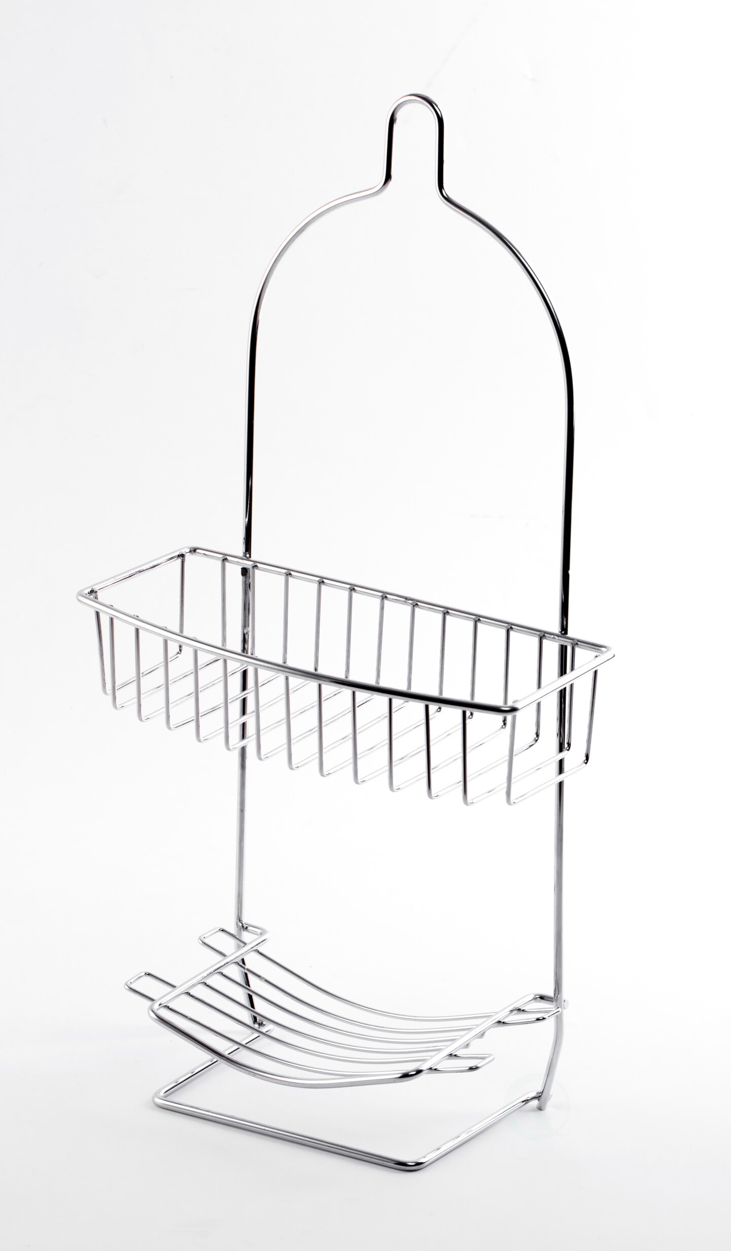 Metal Wire Hanging Bathroom Shower Storage Rack