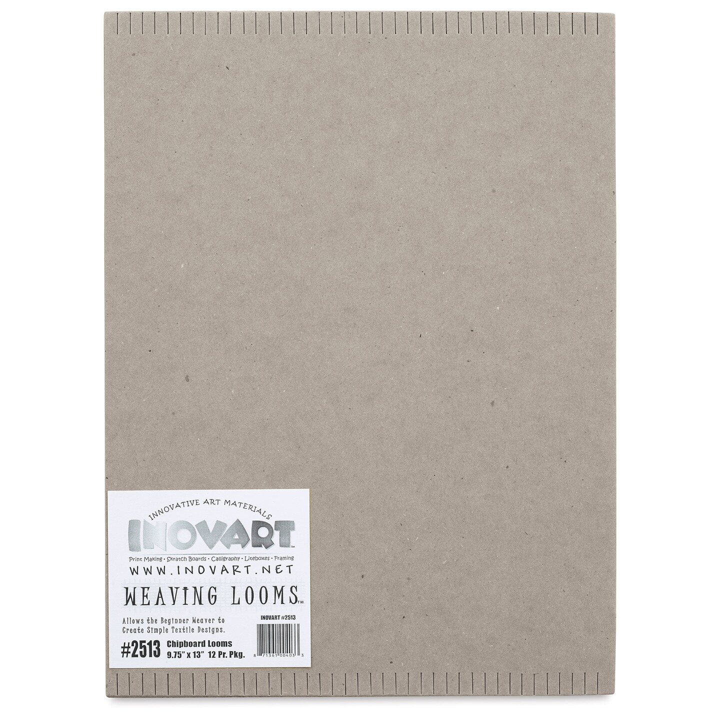 Inovart Chipboard Weaving Looms 93/4" x 13", Pkg of 12 Michaels