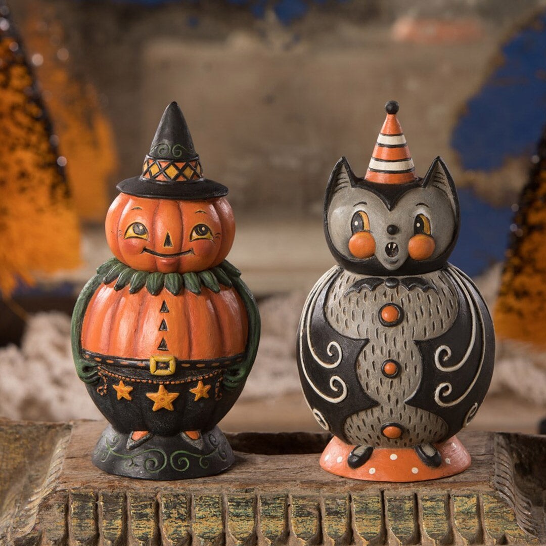 Johanna Parker for Bethany Lowe Designs Pumpkin Pete Spooks Jar | Michaels