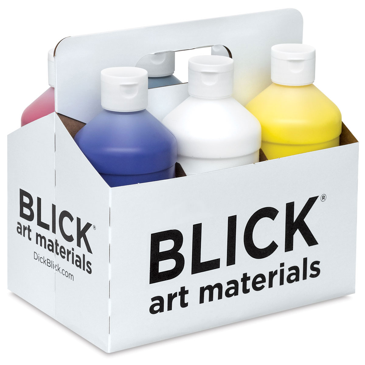 Blickrylic Student Acrylics - Set of 6, Mixing Color Set, Pints