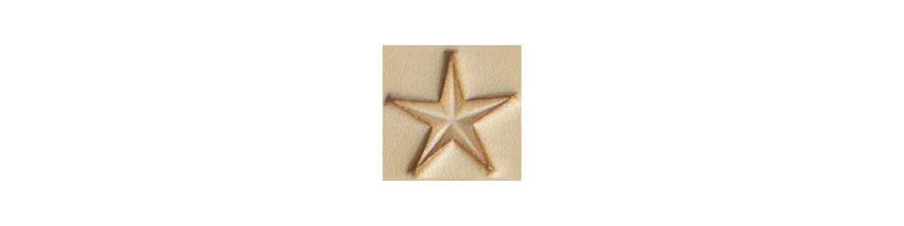 Tandy Leather Z785 Craftool&#xFFFD; Large Star Stamp 6785-00