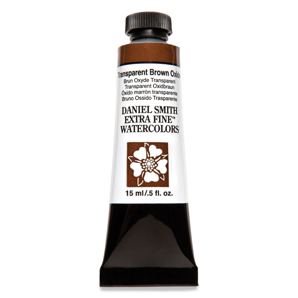 Daniel Smith Extra Fine Watercolor - Transparent Brown Oxide, 15 ml Tube