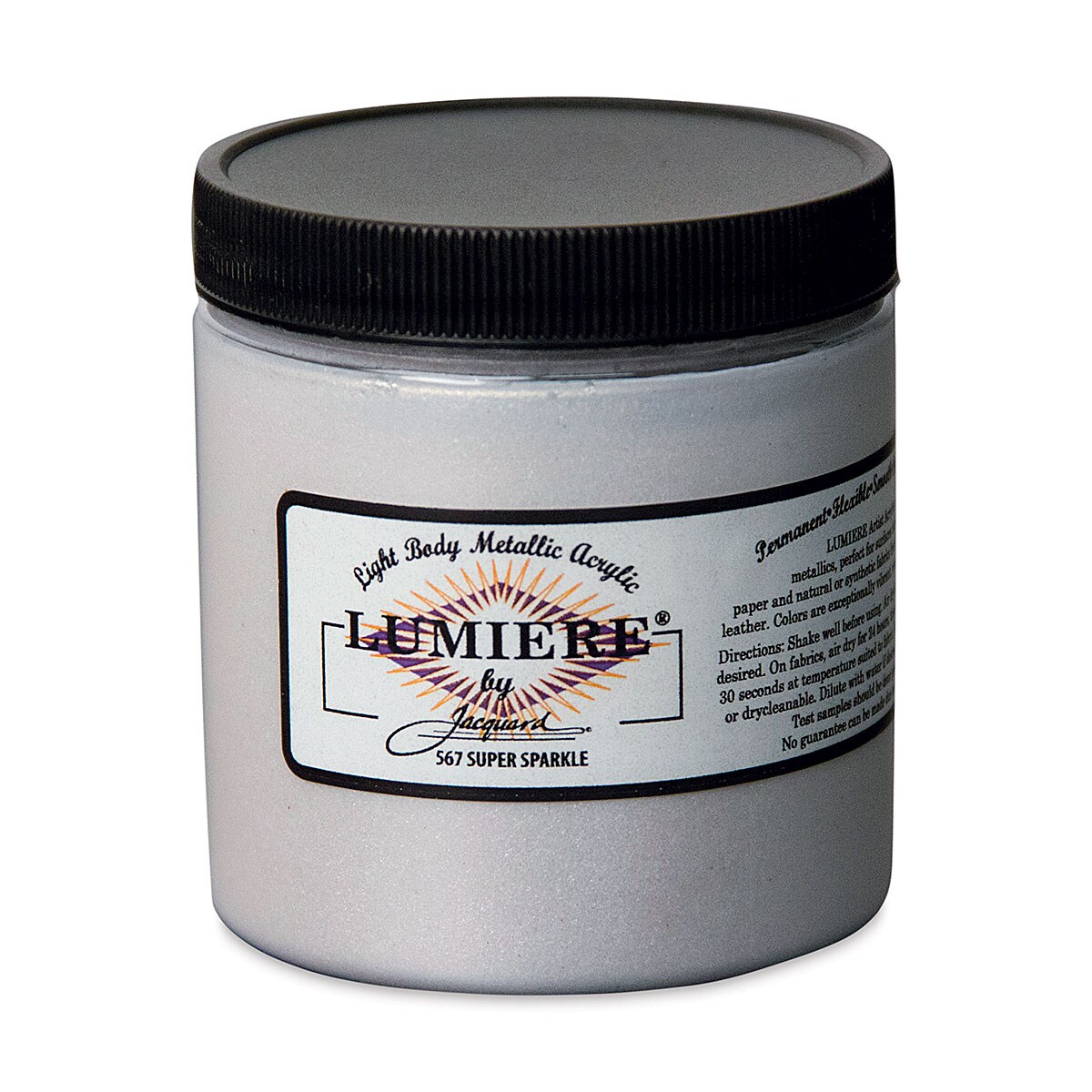 Jacquard Lumiere Acrylic Super Sparkle, 8 oz Jar Michaels