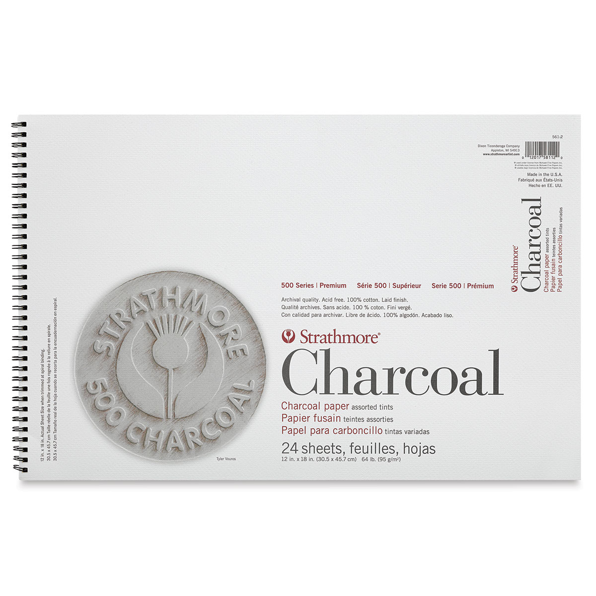 Strathmore 500 Series Charcoal Papers