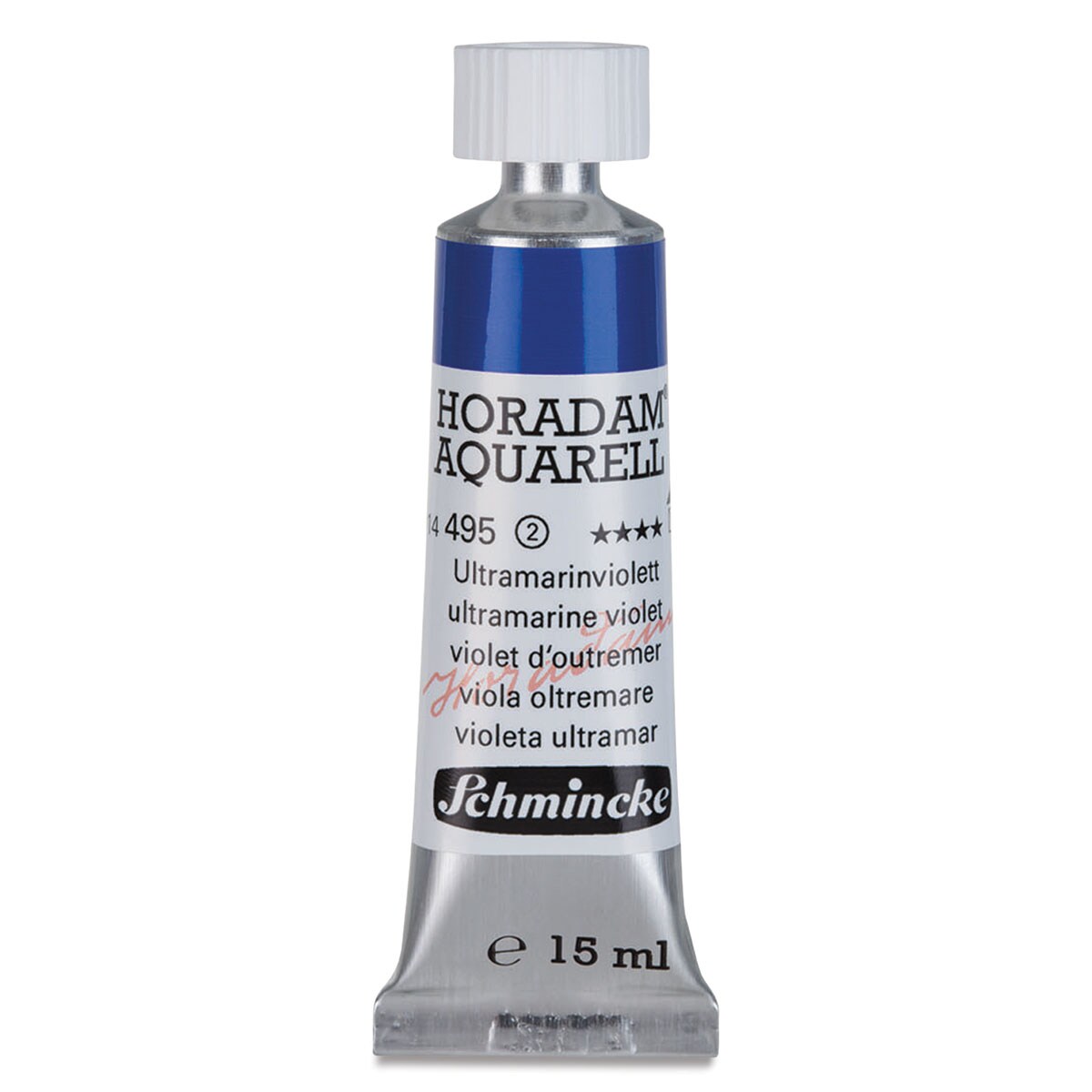 Schmincke Horadam Aquarell Artist Watercolor - Ultramarine Violet, 15 ml tube