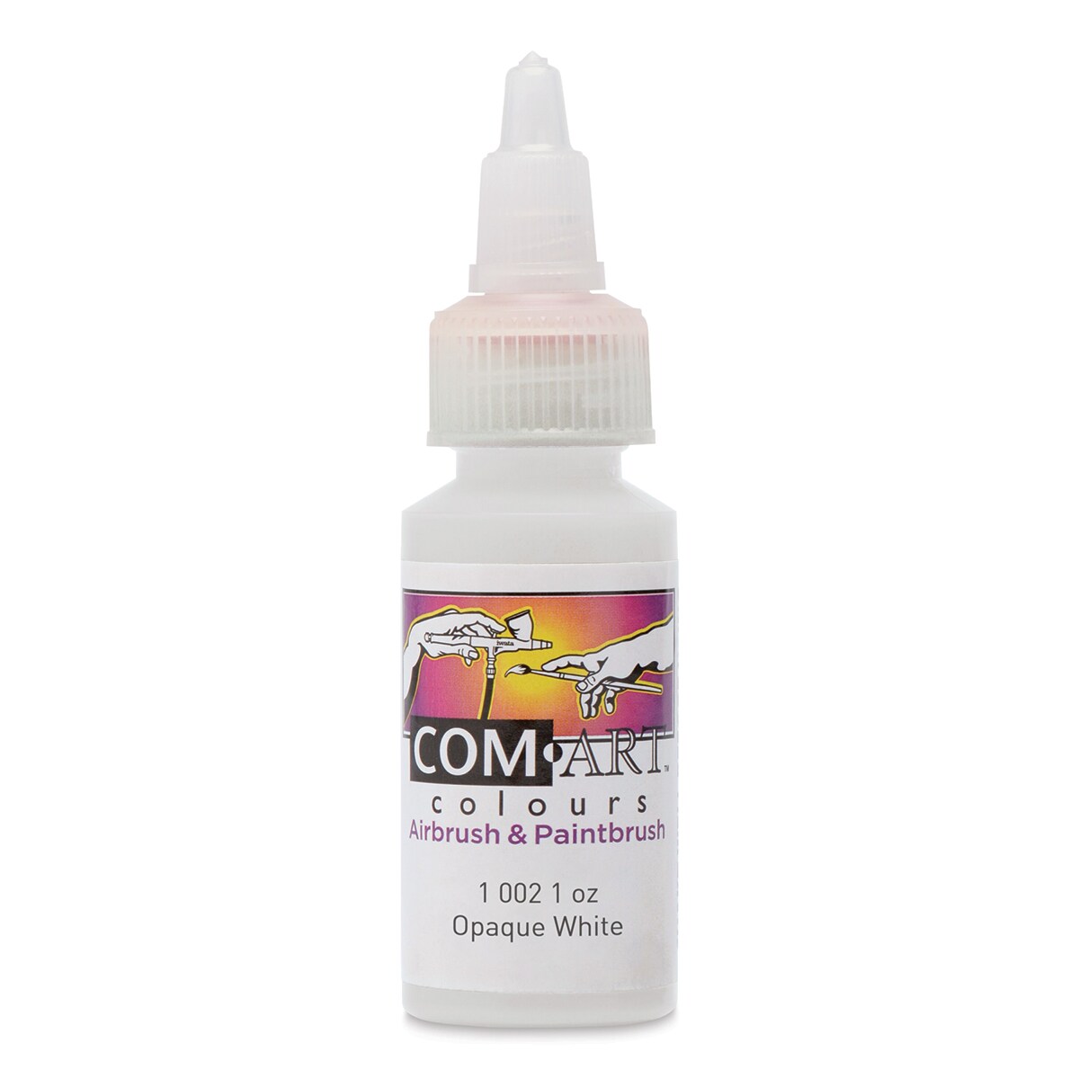 Iwata Com-Art Airbrush Color - 1 oz, Opaque White