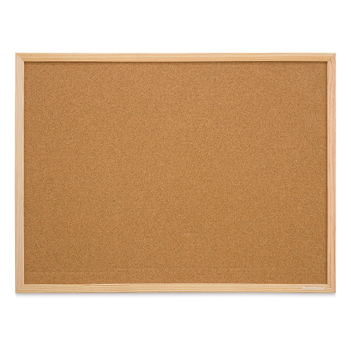 MasterVision Wood Frame Cork Bulletin Board - 18&#x22; x 24&#x22;