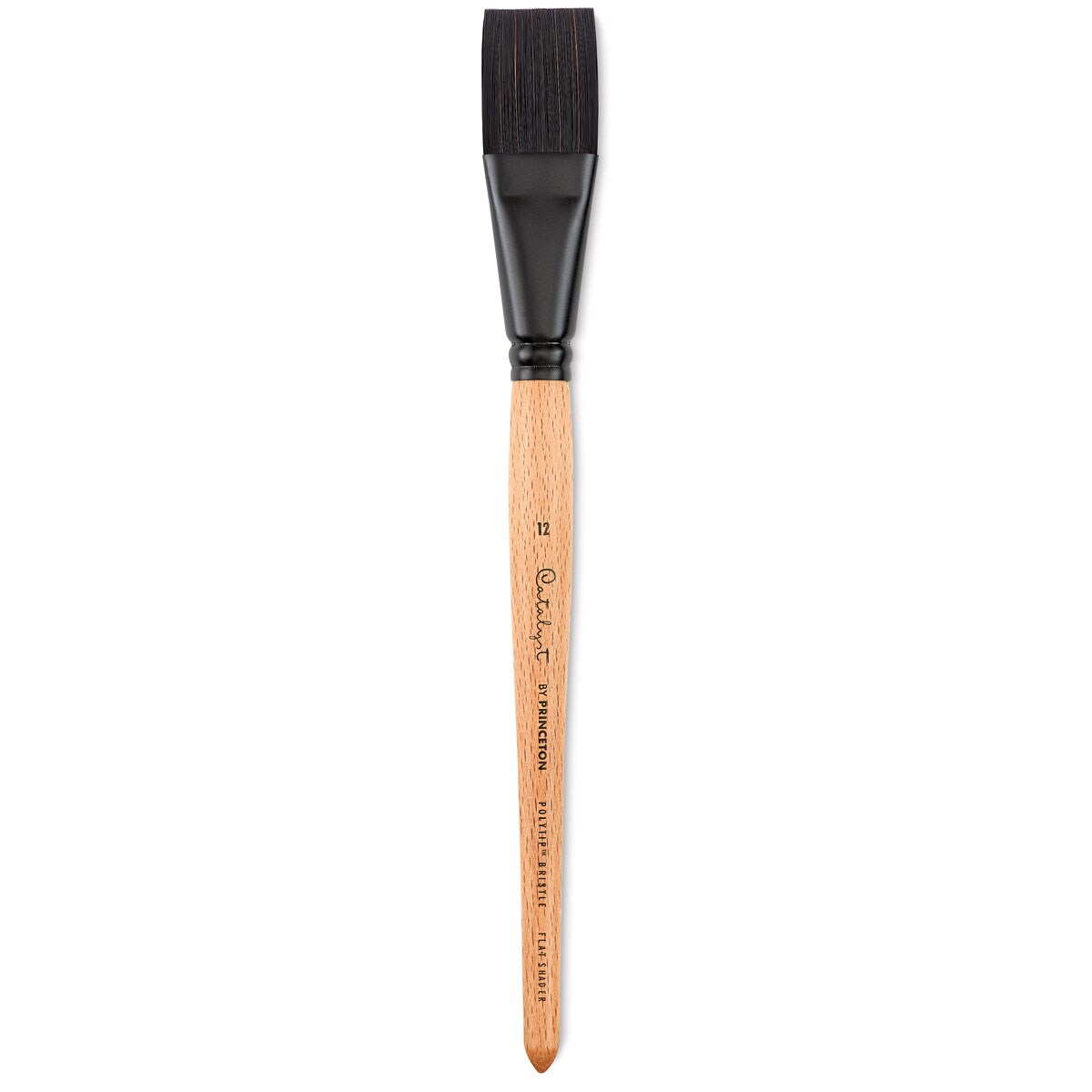 Princeton Catalyst Polytip Brush - Flat, Size 12, Short Handle