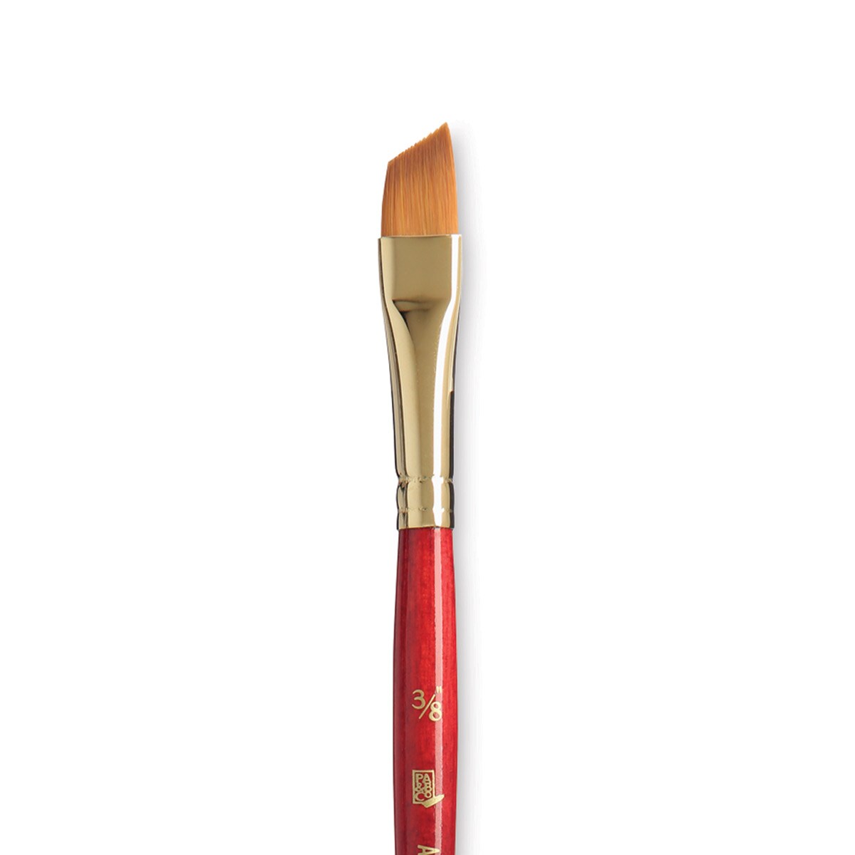 Princeton Heritage Sable Brush Angular Shader, Short Handle, Size 3/8