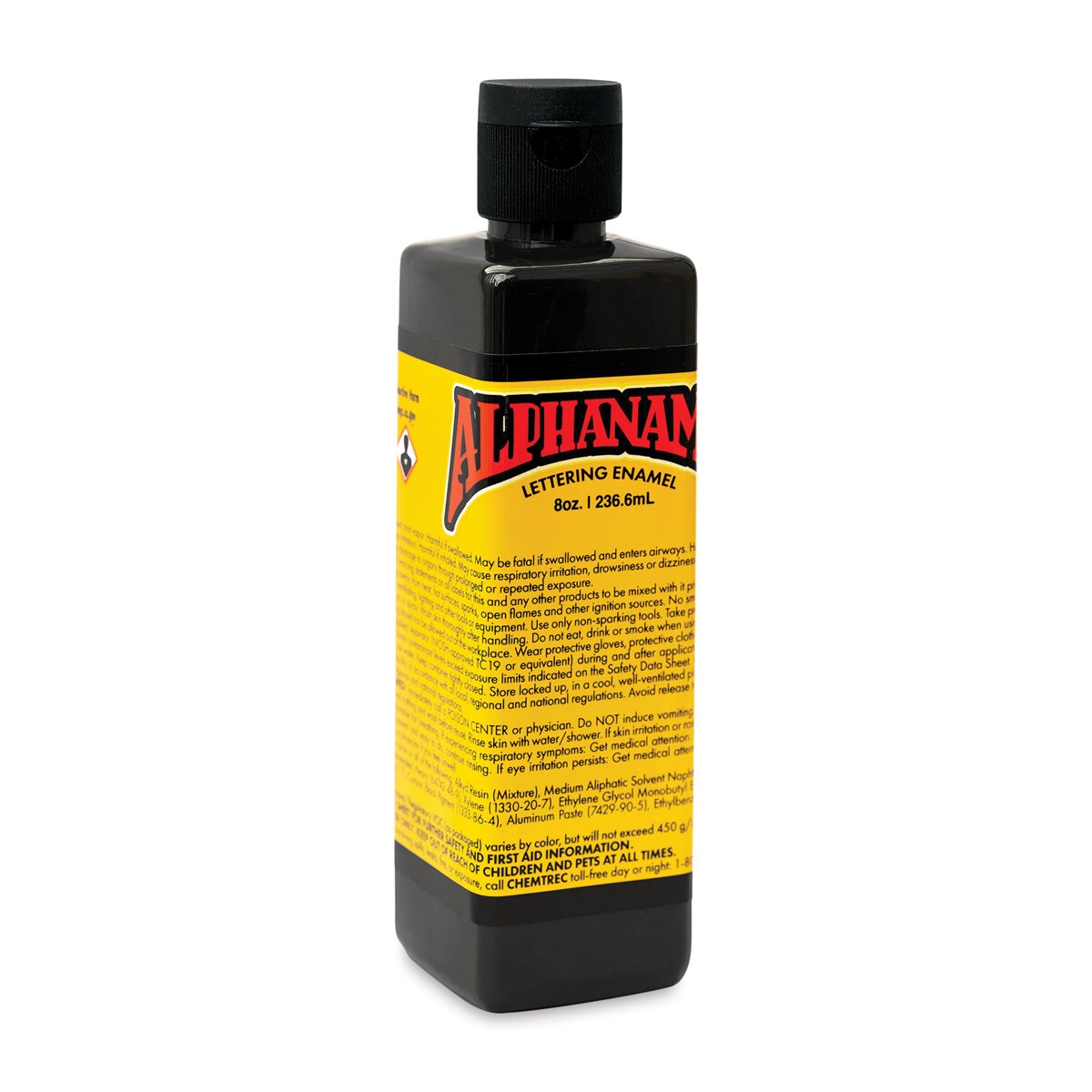 Alpha6 Alphanamel Lettering Enamel - McKeag&#x27;s Black, 236.6 ml, Bottle