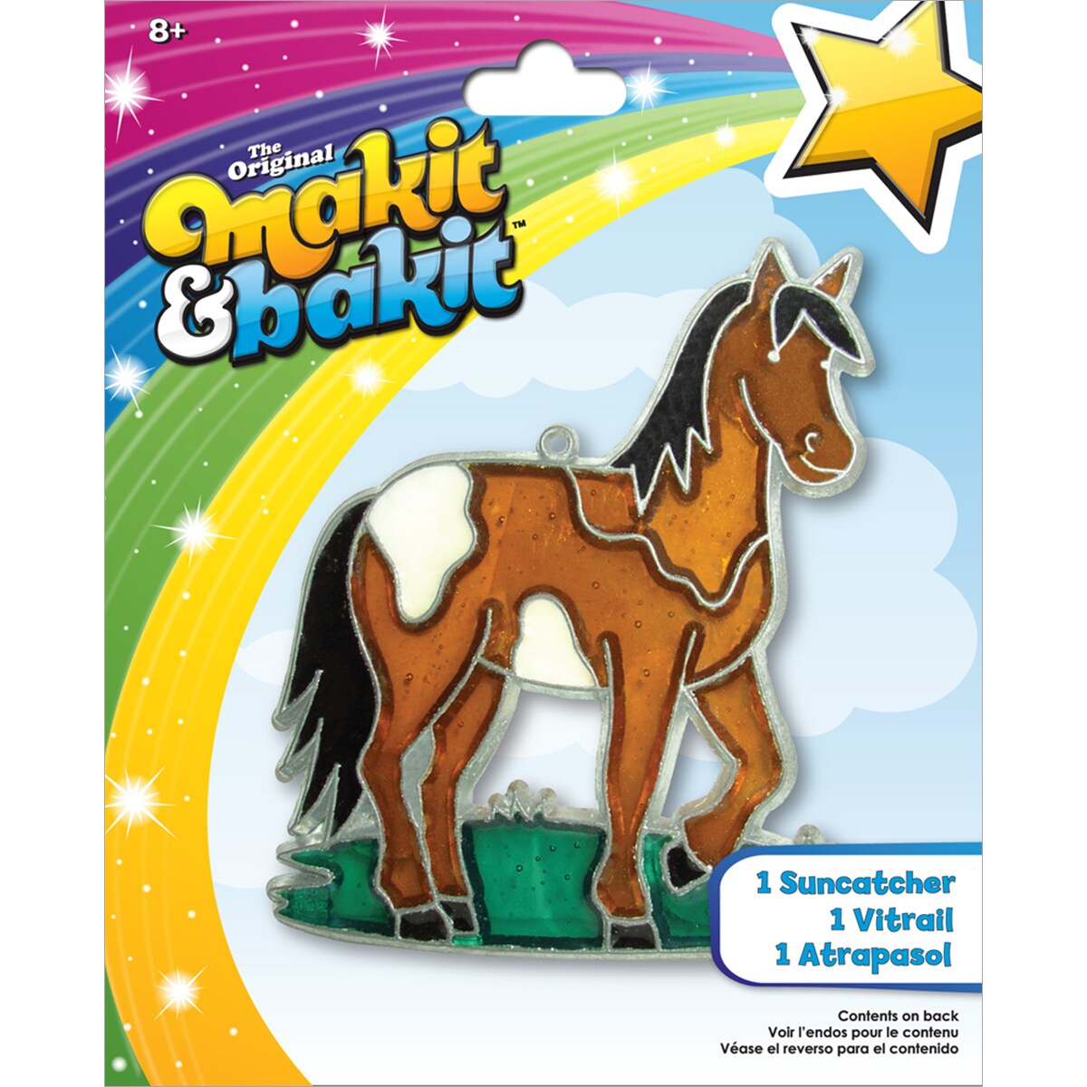 Makit &#x26; Bakit Suncatcher Kit-Horse