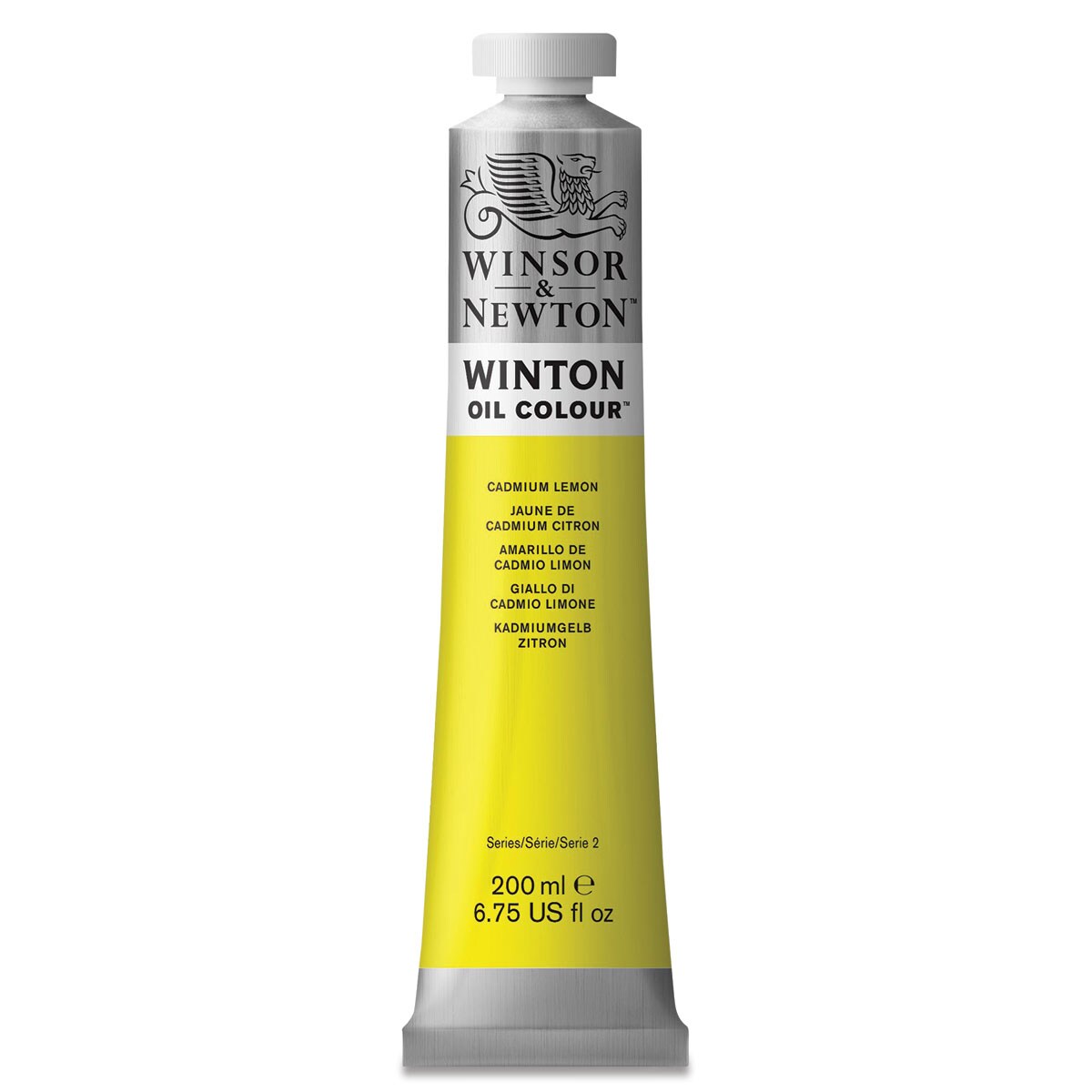 Winsor &#x26; Newton Winton Oil Color - Cadmium Lemon, 200 ml tube