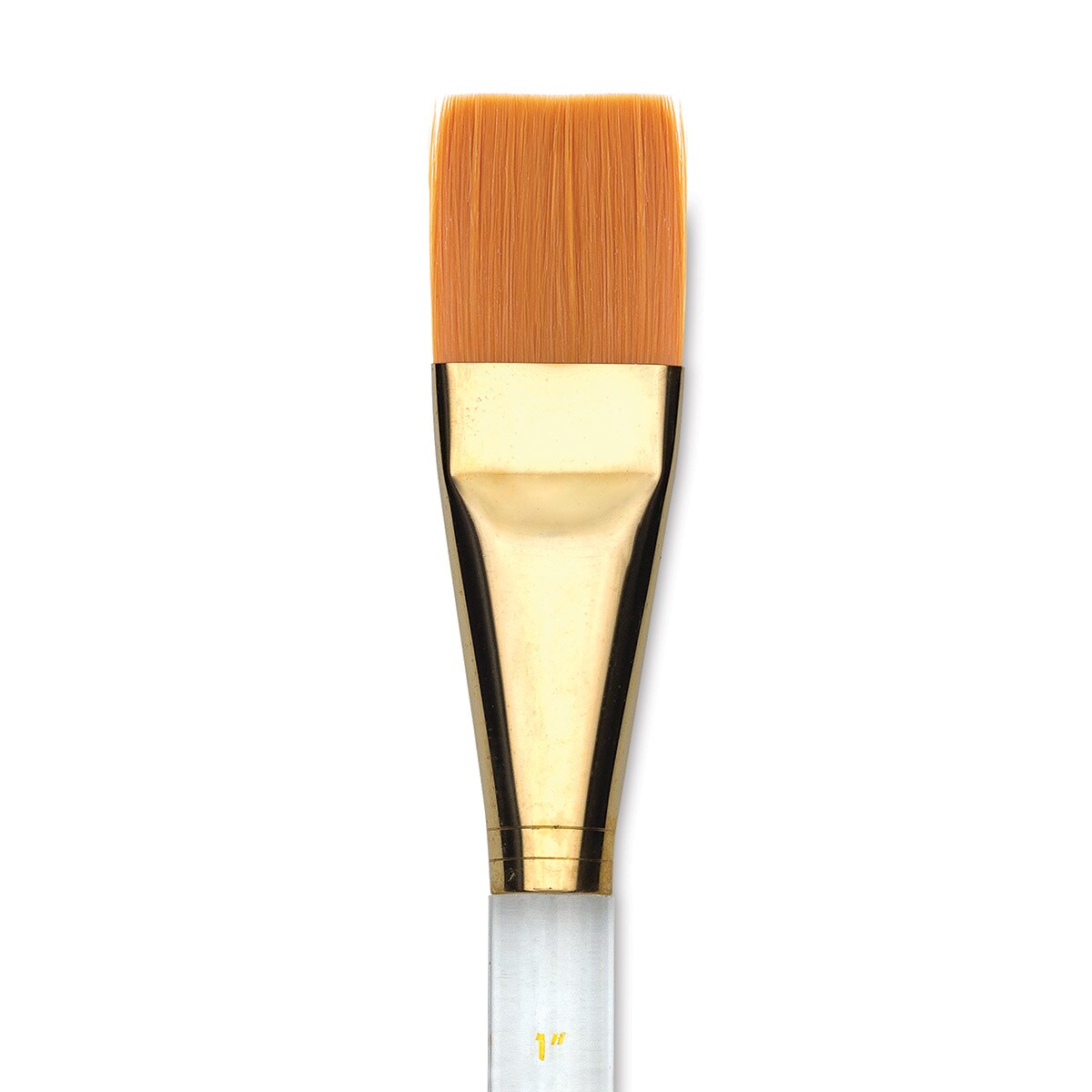 Princeton Good Synthetic Golden Taklon Brush - Wash, Short Handle, Size 1&#x22;