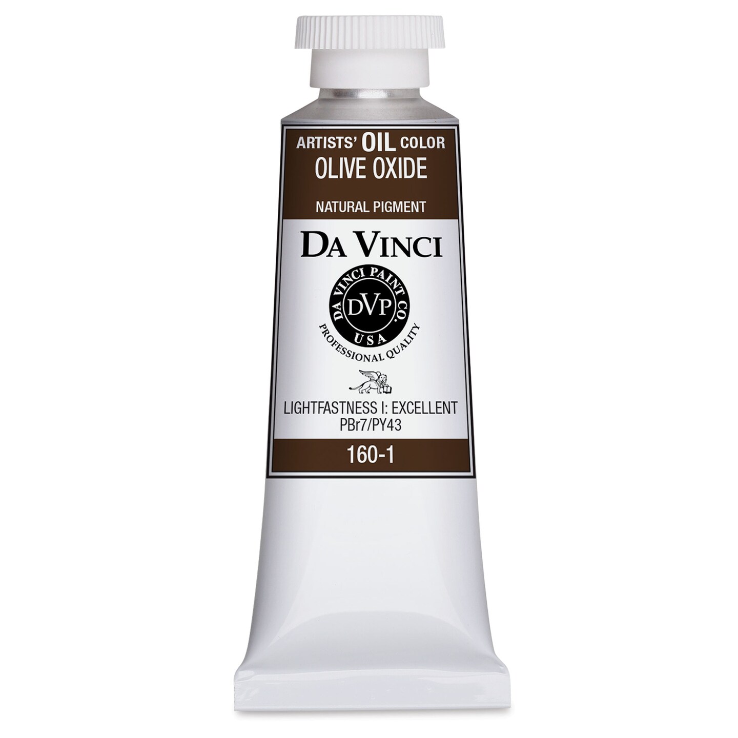 Da Vinci Artists&#x27; Oil Color - Olive Oxide, 37 ml Tube