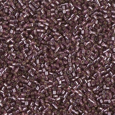 Miyuki Delica Bead 15/0, DBS1204, Silver Lined Mauve | Michaels