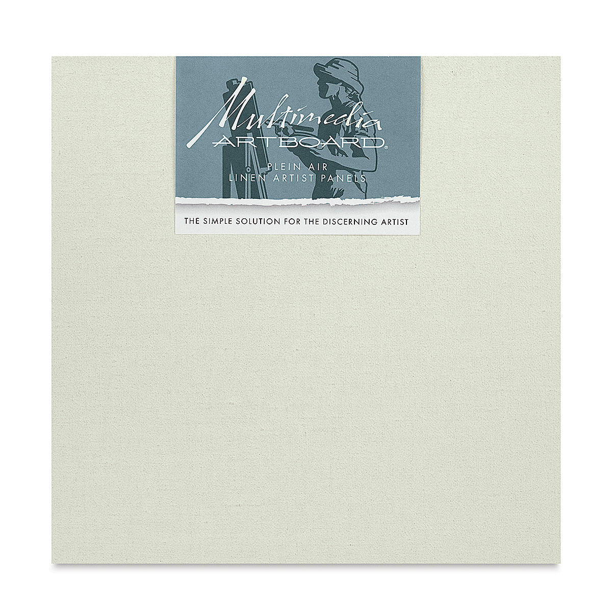 Multimedia Artboard Plein Air Claessens Linen Artist Panel - 12&#x22; x 12&#x22;, 13 DP, Pkg of 3