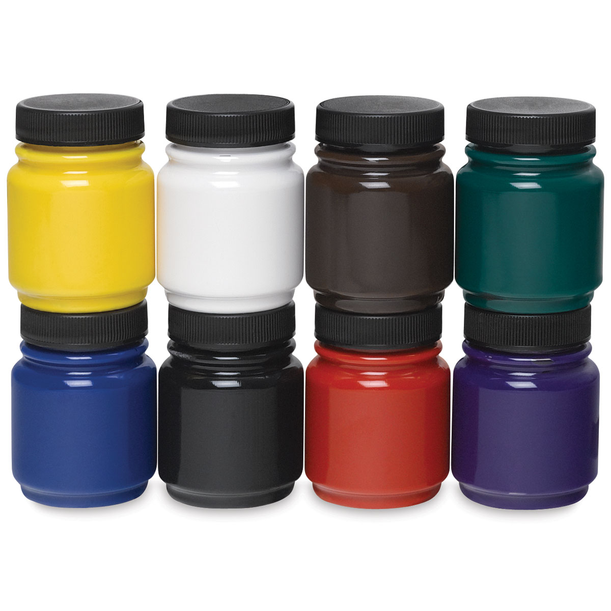 Jacquard Versatex Screen Printing Inks - Starter Set 1, 2 oz Jar