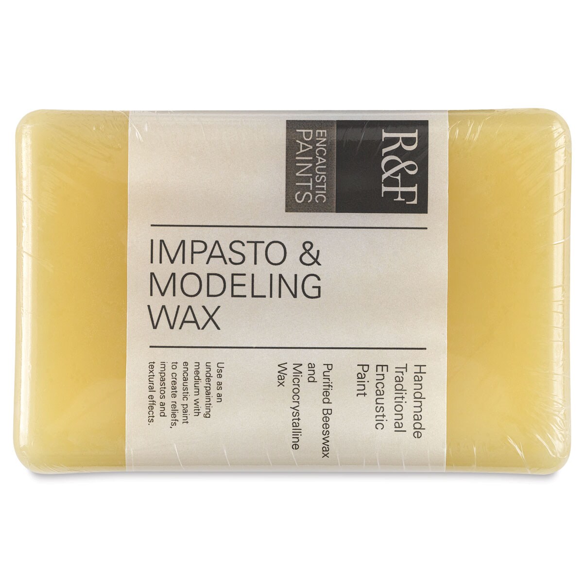 R&#x26;F Encaustic Impasto/Modeling Wax - 333 ml