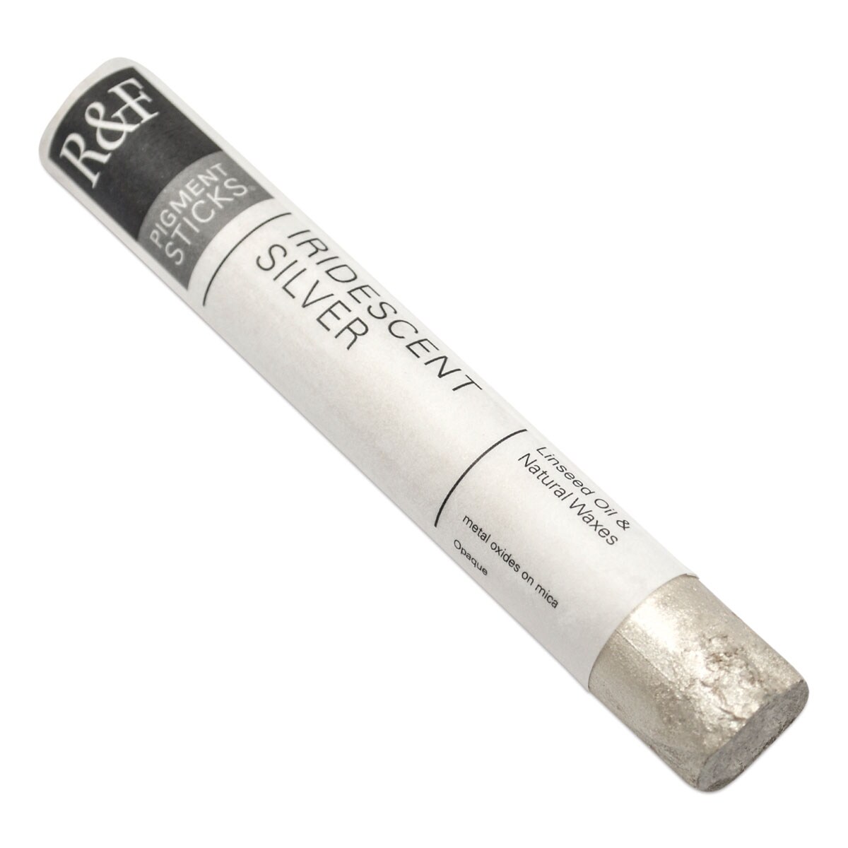 R&#x26;F Pigment Stick - Iridescent Silver, 38 ml stick
