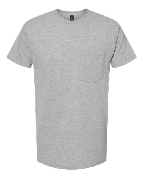 Tultex&#xAE; Heavyweight Jersey Pocket Crew Neck Short SleeveT-Shirt