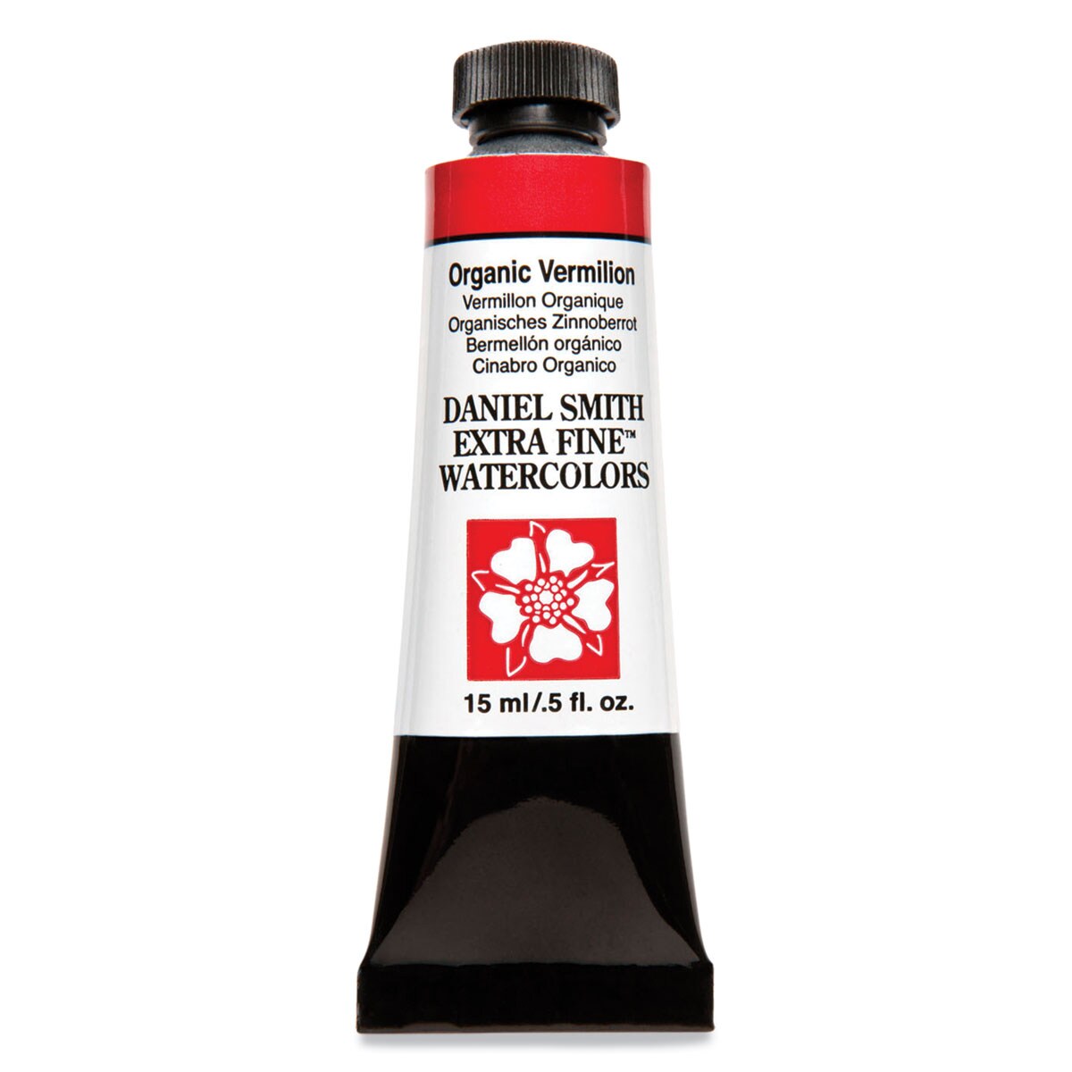 Daniel Smith Extra Fine Watercolor - Organic Vermilion, 15 ml Tube