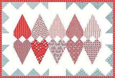 Pattern - Flipped Over You - Valentines Day Pattern by Sandy Gervais