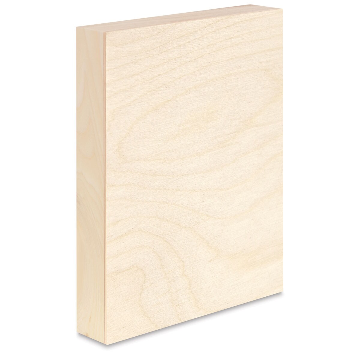 American Easel Clear Gessoed Wood Panel 6" x 6", 15/8" Profile