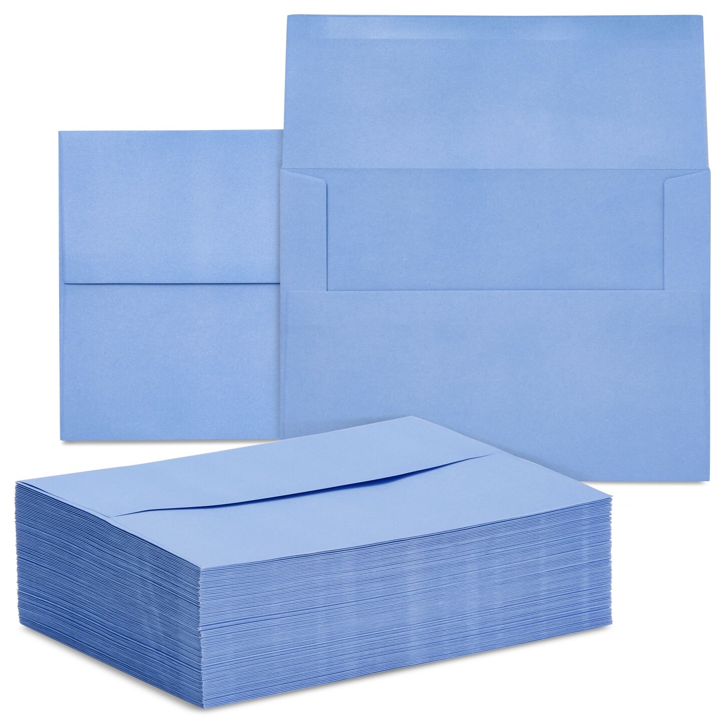 50 Pack Pre-Folded Vellum Jackets for 5x7 Invitations - Gold Foil