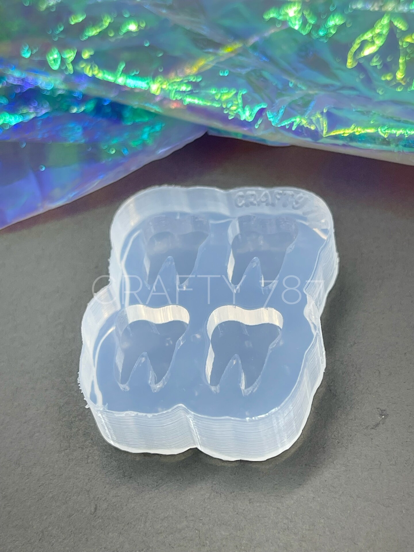 Tooth Stud Earring Mold(B10)