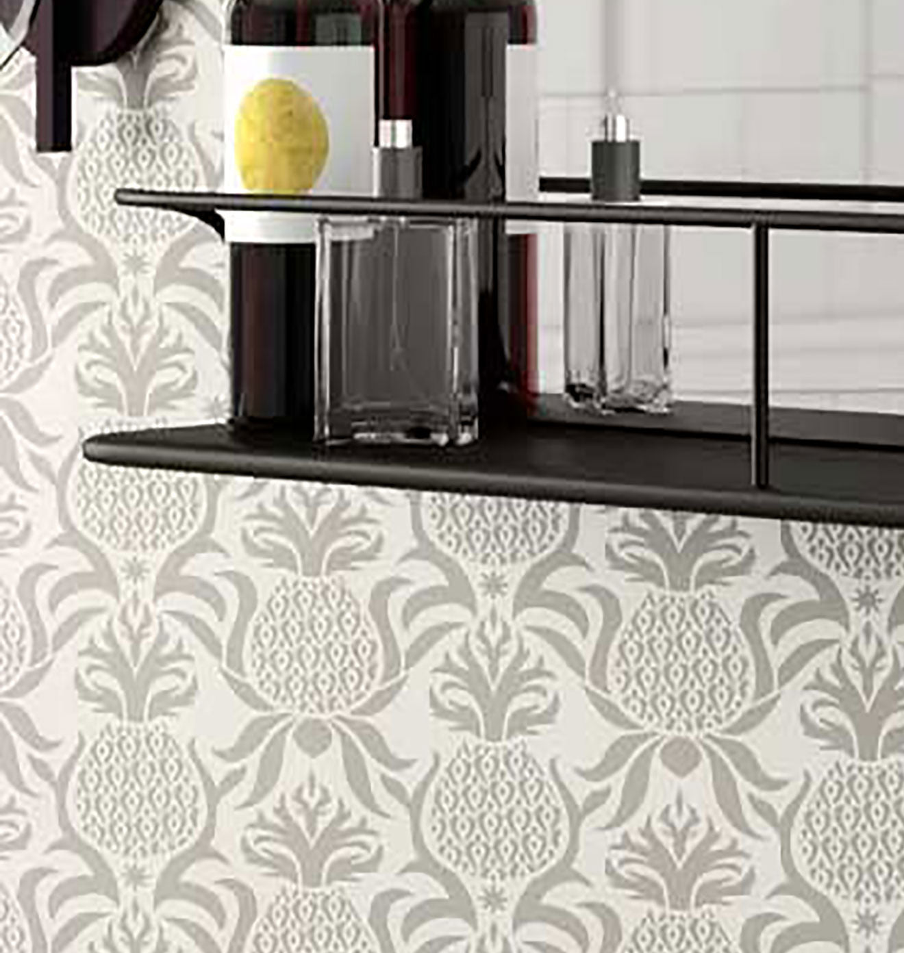 Antique Pineapple Wall Stencil