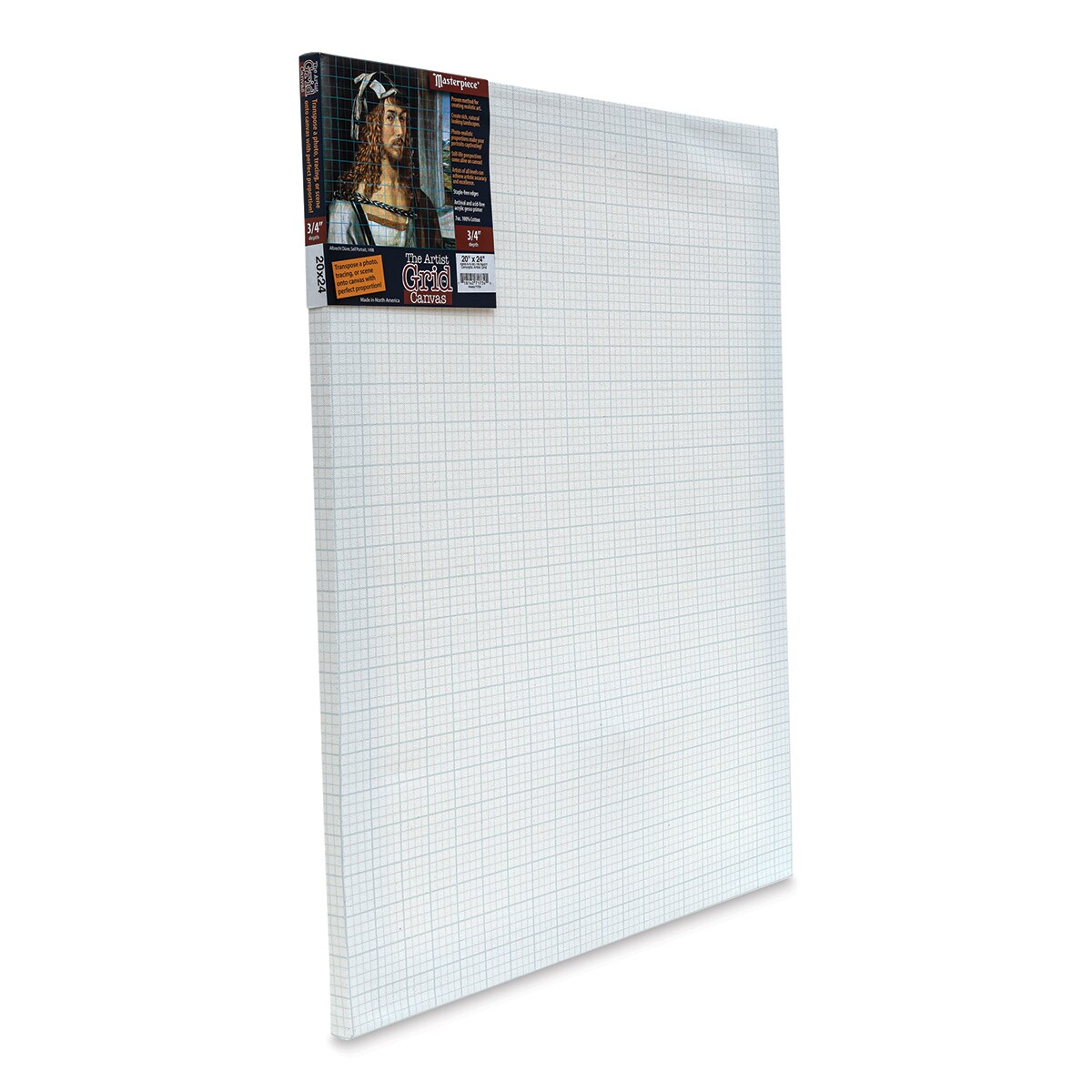 The Artist Grid 3/4&#x22; Profile Cotton Canvas - 20&#x22; x 24&#x22;, Artist Grid