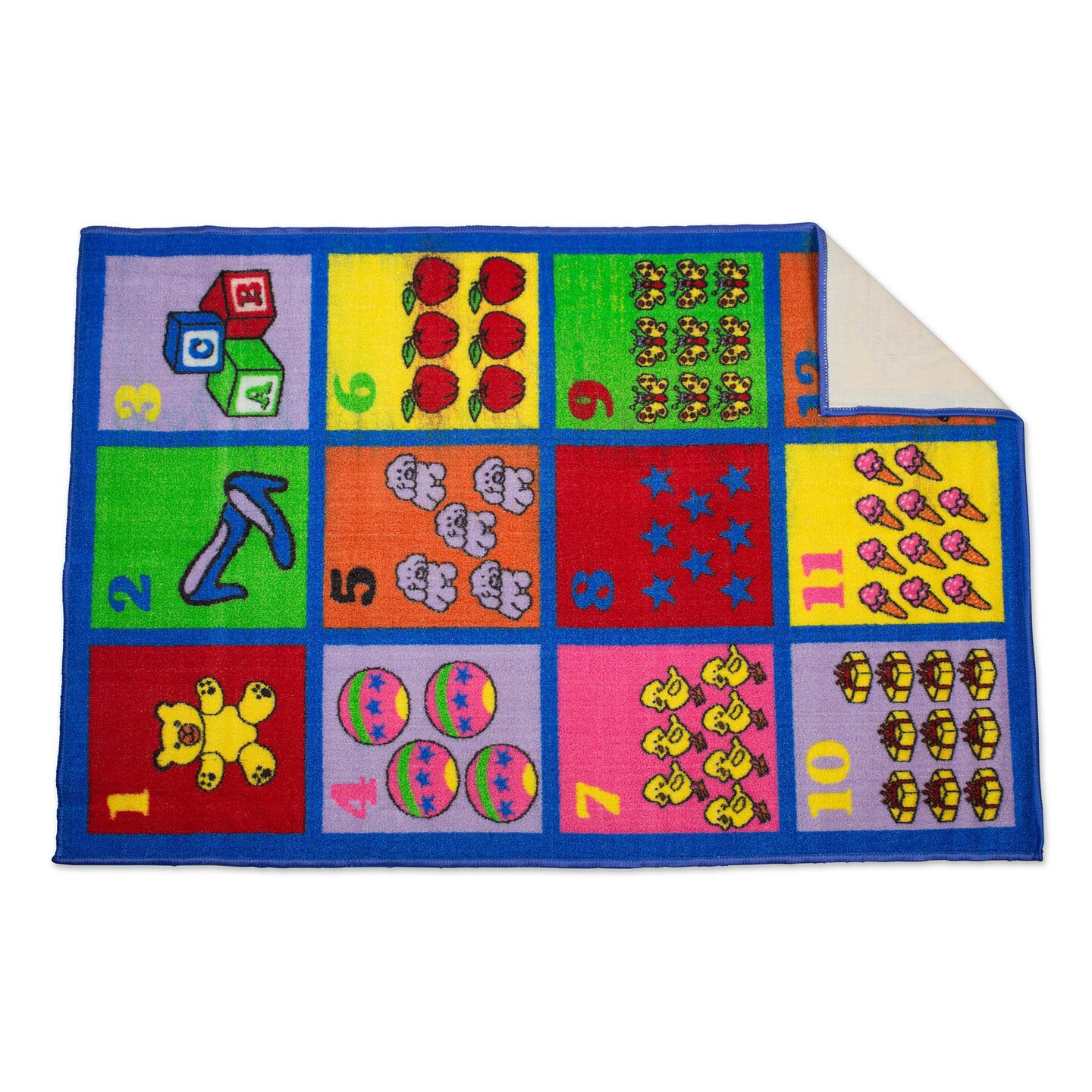 J&#x26;M Kids Play Rug Numbers 40x60